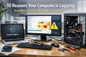 10 Reasons Your Computer is Lagging (And When to Call for PC Repair in Vacaville)