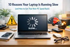 10 Reasons Your Laptop Is Running Slow (and How to Get That New-PC Speed Back)