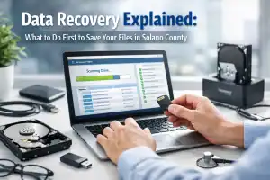 Data Recovery Explained: What to Do First to Save Your Files in Solano County